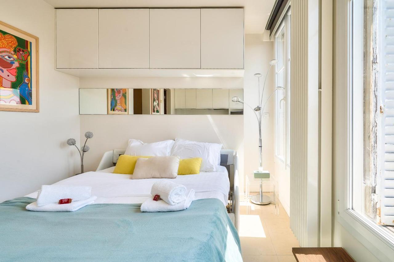 Designed Studio With Ac-Terrasse Vue Tour Eiffel Paris Ngoại thất bức ảnh