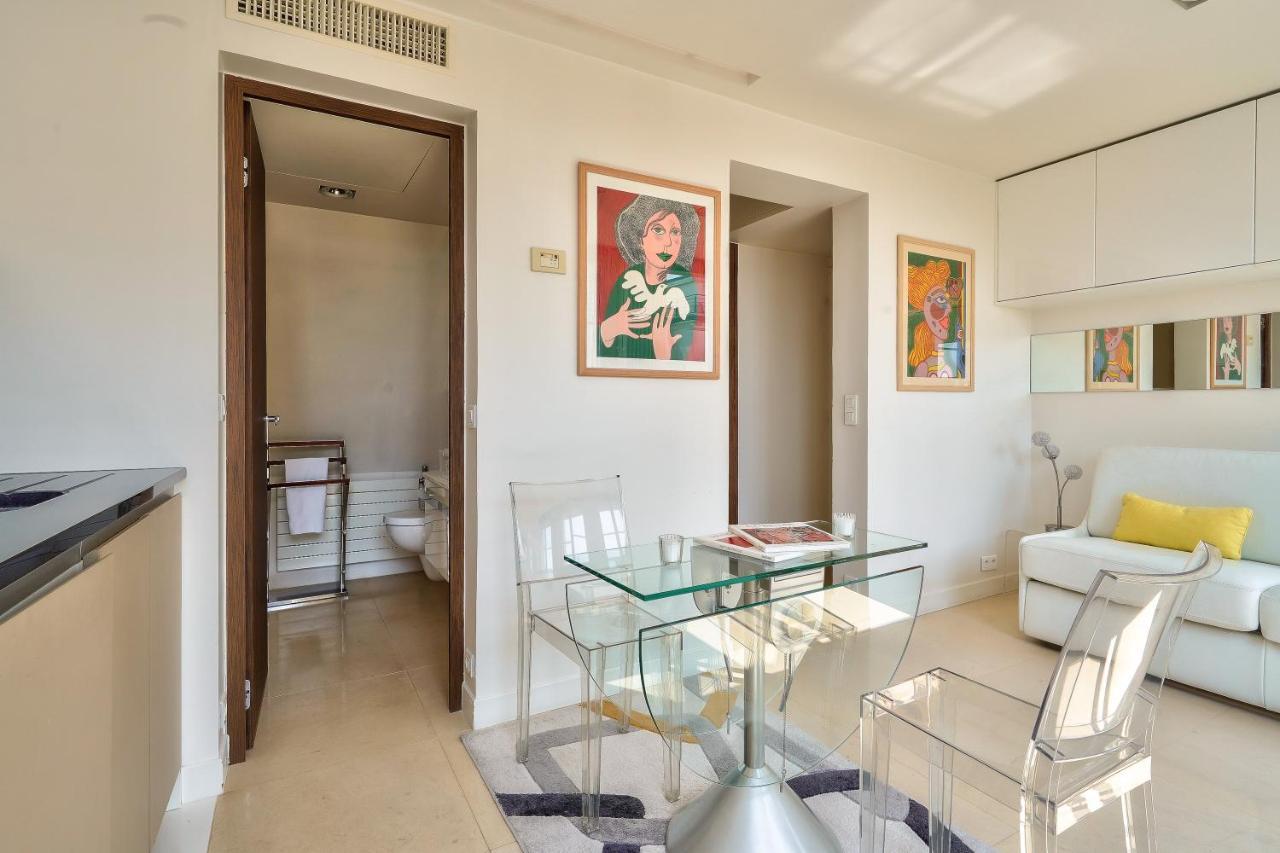 Designed Studio With Ac-Terrasse Vue Tour Eiffel Paris Ngoại thất bức ảnh