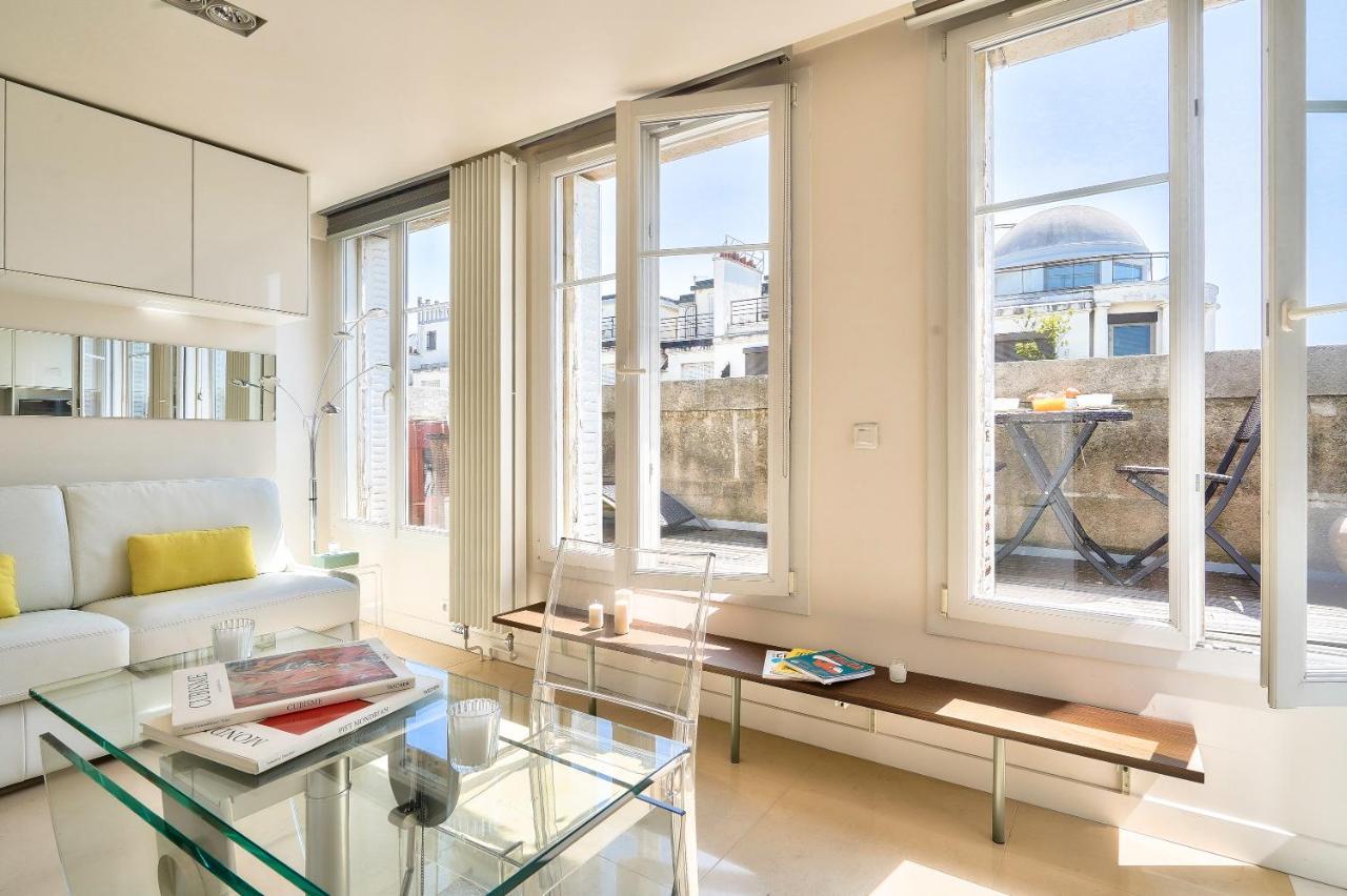 Designed Studio With Ac-Terrasse Vue Tour Eiffel Paris Ngoại thất bức ảnh