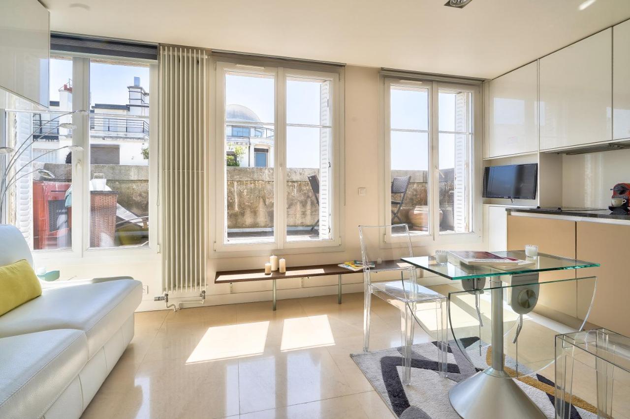Designed Studio With Ac-Terrasse Vue Tour Eiffel Paris Ngoại thất bức ảnh