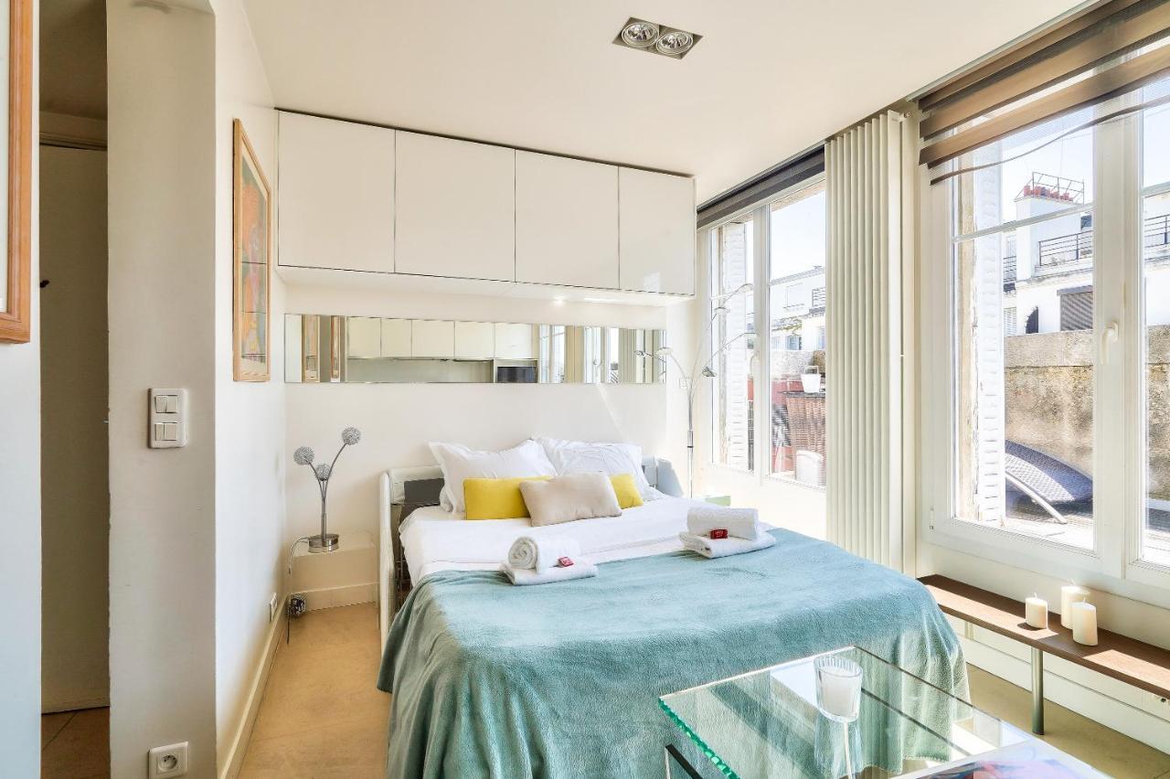 Designed Studio With Ac-Terrasse Vue Tour Eiffel Paris Ngoại thất bức ảnh