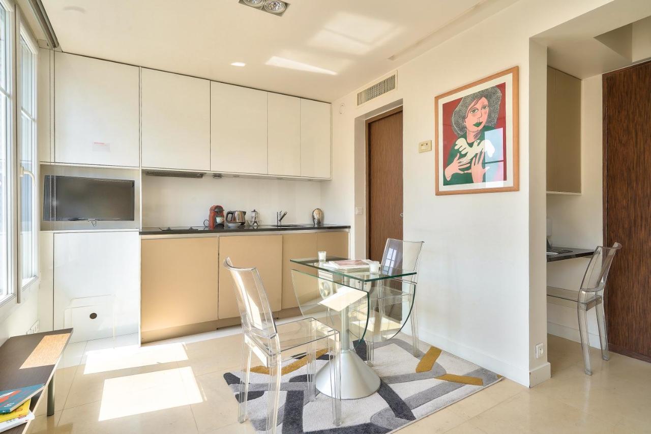 Designed Studio With Ac-Terrasse Vue Tour Eiffel Paris Ngoại thất bức ảnh