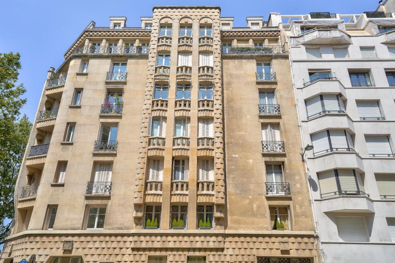 Designed Studio With Ac-Terrasse Vue Tour Eiffel Paris Ngoại thất bức ảnh